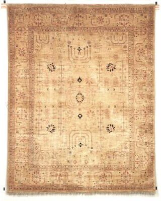 SAFAVIEH Couture Hand-knotted Peshawar Shabana Traditional Oriental Vegetable Dye Wool Rug with Fringe