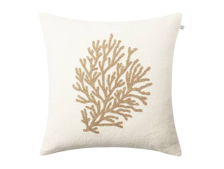 Chhatwal & Jonsson Taie d oreiller corail 50x50 cm Khaki'
