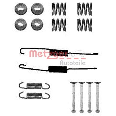 METZGER AUTOTEILE Zubehörsatz, Bremsbacken 1050879