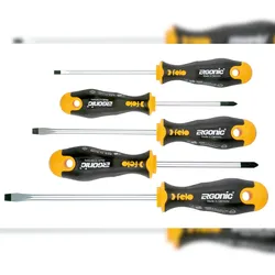 Felo ERGONIC 400 5-teiliger Schraubendreher-Satz