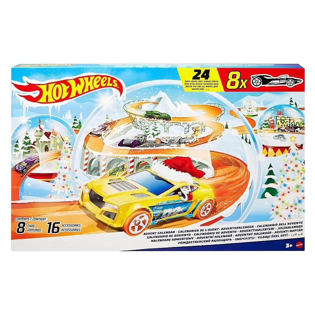 Hot Wheels Adventskalender 2024 (24 Türchen) (HTG00)