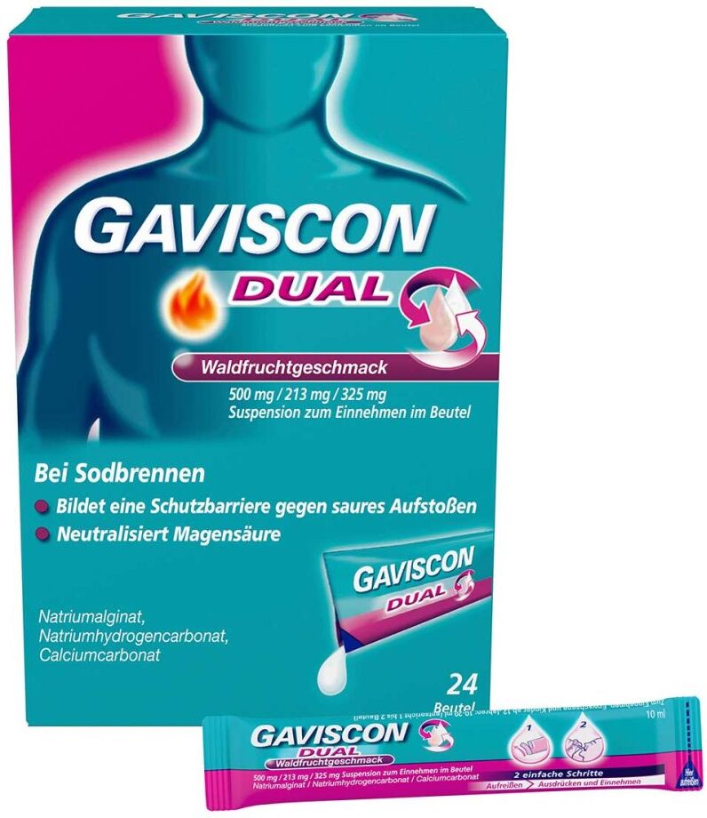 Gaviscon Dual Suspension Waldfrucht