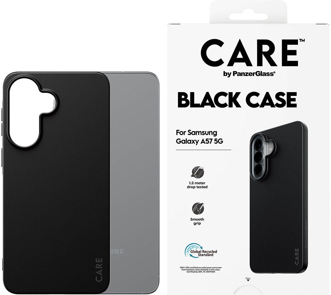 Samsung Galaxy A57 CARE by PanzerGlass Fearlessly Fashionable Cover - Black