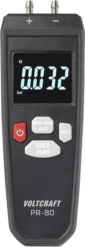 Voltcraft PR-80 Verschil-drukmeter voor luchtdruk