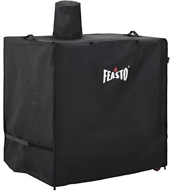 FEASTO 36-Inch Outdoor Prep Table Cover with Sink, Waterproof 600D Grill Cart Cover with Roll-Up Zippered Door