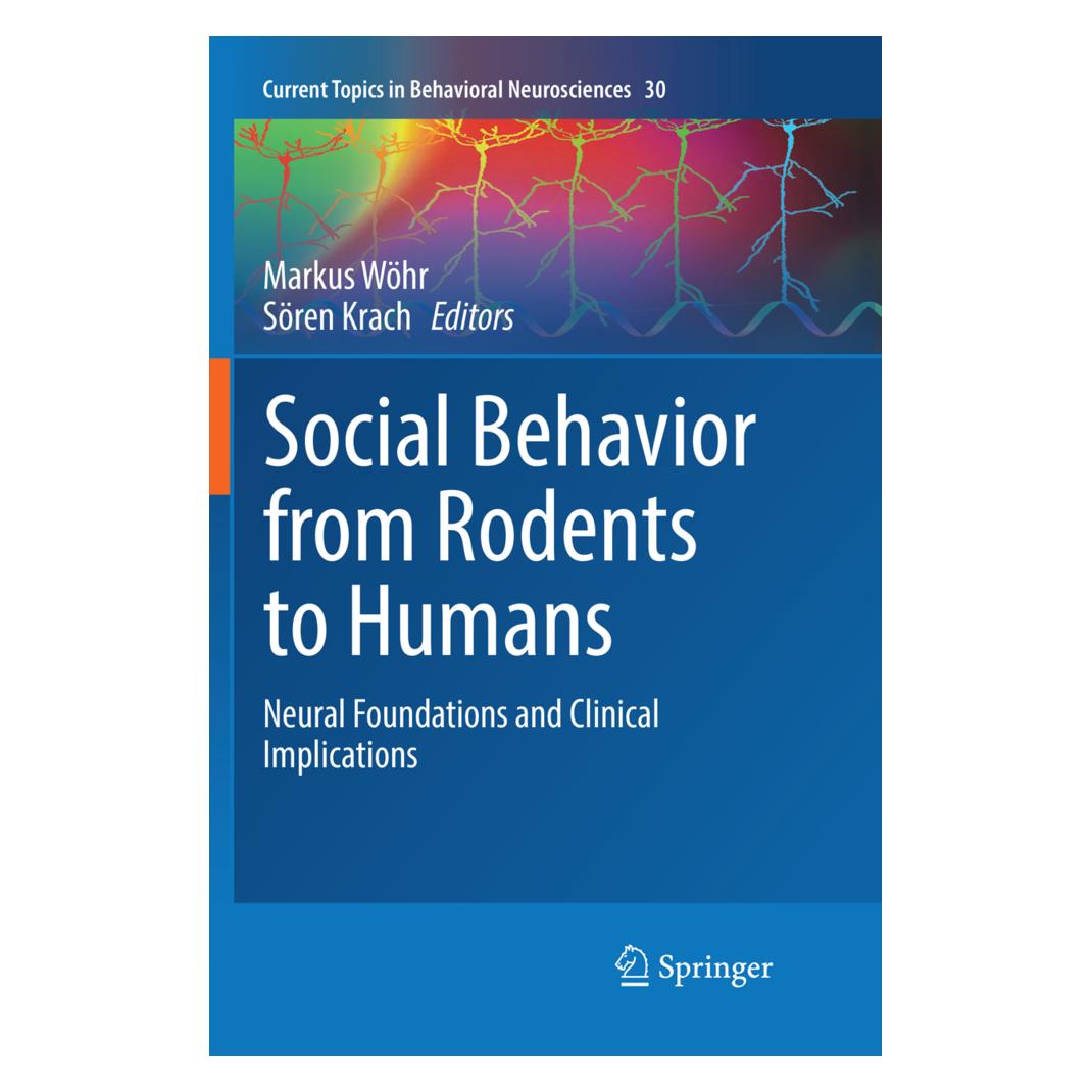 Springer Social Behavior from Rodents to Humans (Englisch, Softcover, Markus Wöhr, Sören Krach) (56002582)