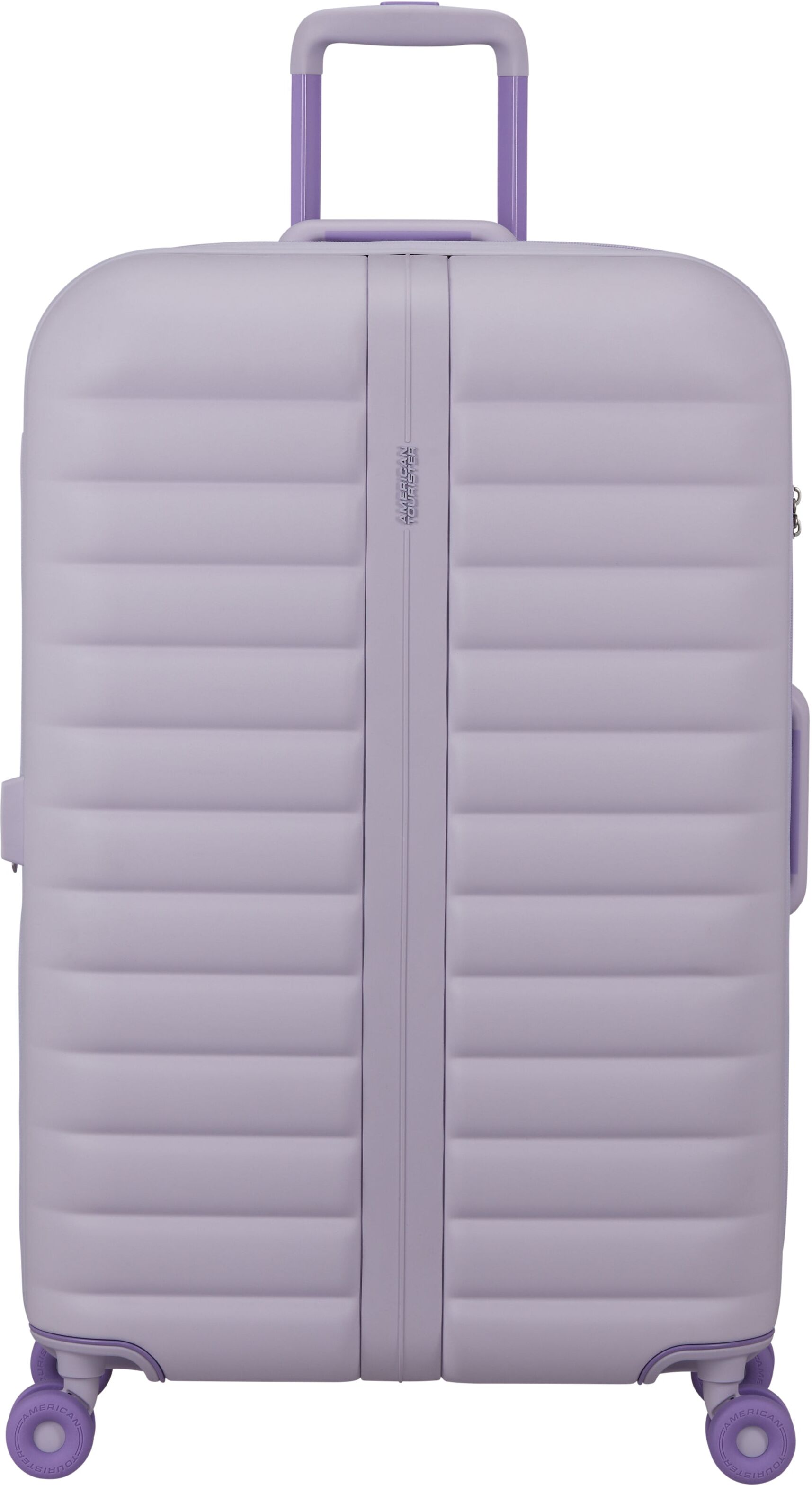 American Tourister Neovibe 78cm Spinner 4-Wheel Expandable Large Suitcase - Fresh Lilac