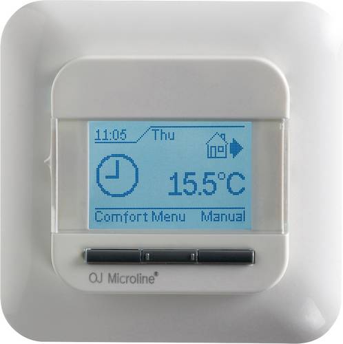 OJ Electronics OCD4 Fußbodenregler Unterputz 0 bis 40°C