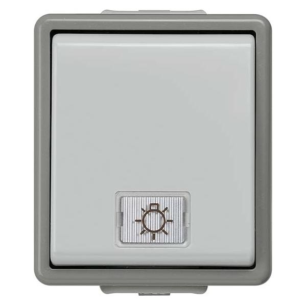 Siemens Wechselschalter 10A 250V + 2 Fenster (5TA4716)