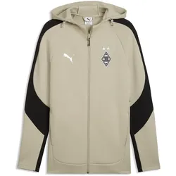 PUMA Borussia Mönchengladbach Evostripe Kapuzenjacke 2026/27 Herren 11 - pebble gray/puma black XL