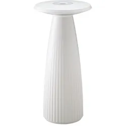 Sigor Akku-Tischleuchte Nuflair 245mm schneeweiß 2,2W FlexMood 2200K/2700K IP54 Ra85 dimmbar