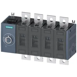 Siemens 3KD4444-0PE10-0 Lasttrennschalter 500A, Baugr. 3, 4-polig Seitenantrieb links Grundgerät 3KD44440PE100