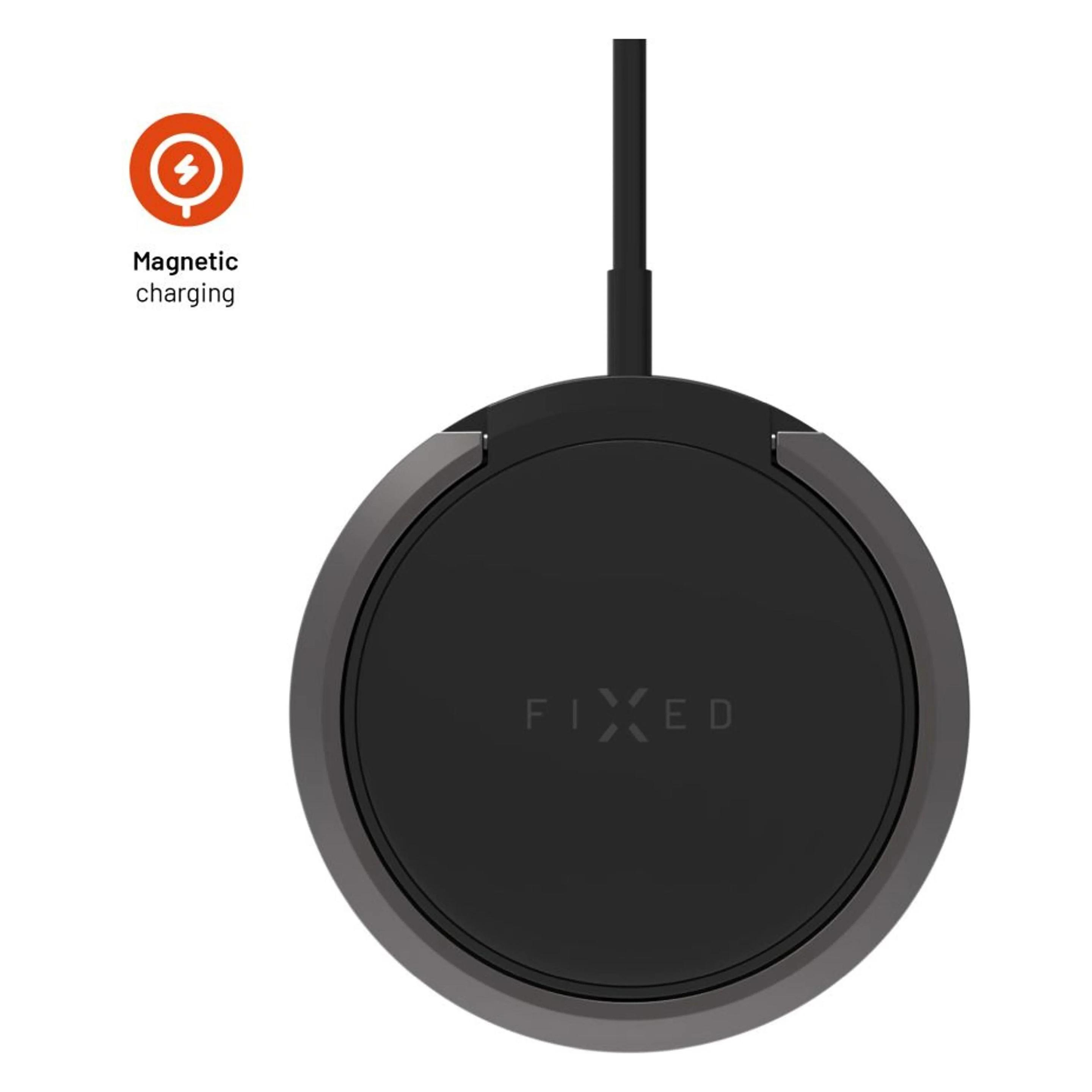 Fixed MagPad 15W Wireless Charging Pad/Stand Black (15 W) (FIXMPAD2-BK)