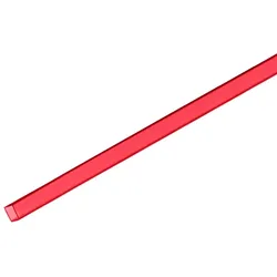 EUROLITE Leer-Rohr 10x10mm rot UV-aktiv 2m