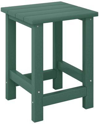 Polytrends Laguna Kids Outdoor Poly Adirondack Side Table