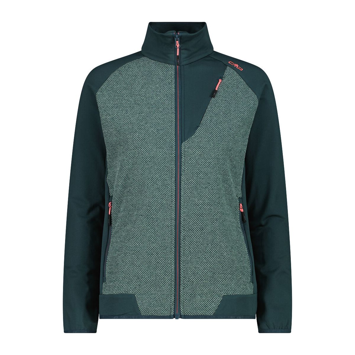 CMP Woman Fleece Jacket Hybrid trek green (F520) 40 35H2976-F520-40