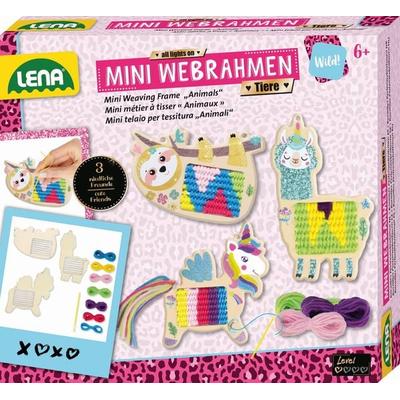 Mini Webrahmen Tiere, Faltschachtel