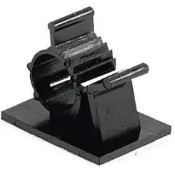 Exertis Connect, Kabelhalter, Kabelhalter, Kabel-Montage-Clip, selbstklebend, 100er Pack 11,9 mm bis 14,3 mm