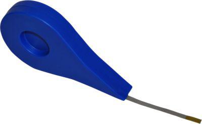 Transparentes Band, B 4 mm, grau