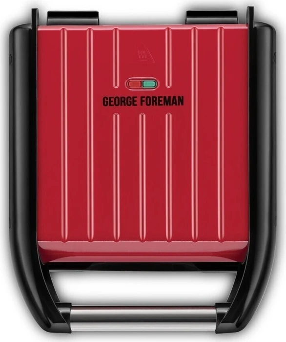 George Foreman 25030-56 Gril Compact Steel Red