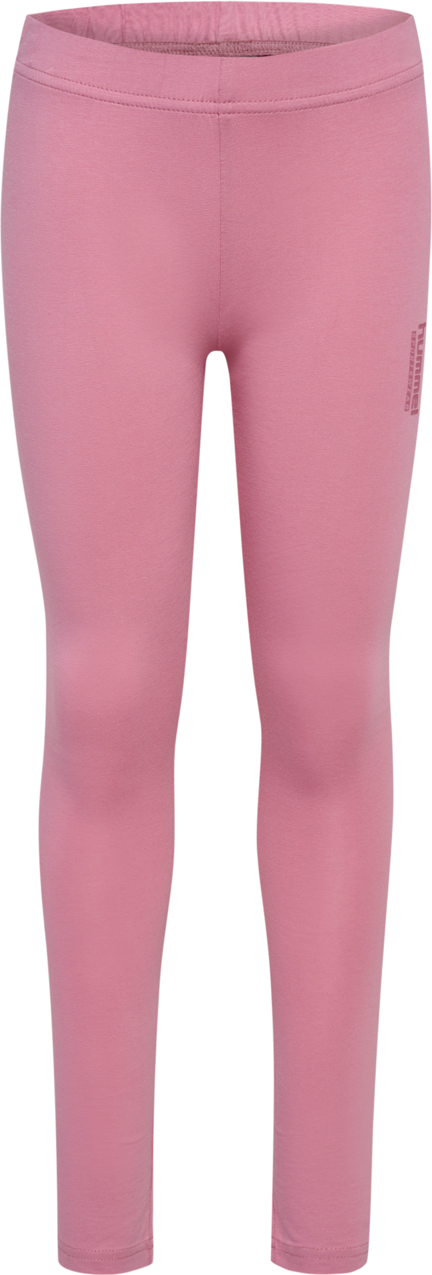 Leggings HUMMEL, Mädchen, Gr. 164, N-Gr, rosa (polignac), Obermaterial: 95% Baumwolle, 5% Elasthan, Hosen Leggings, für Kinder und Jugendliche geeignet