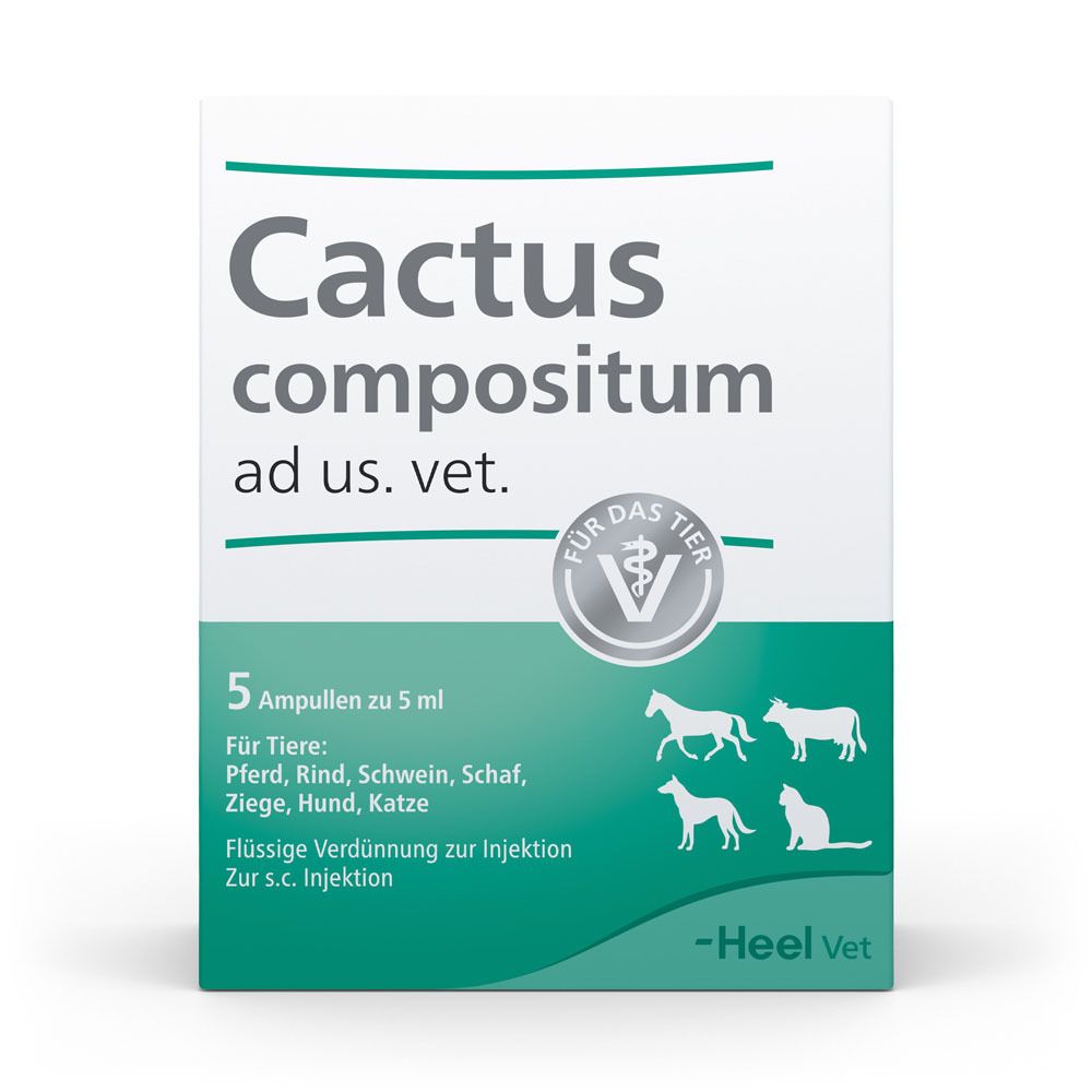 Cactus Compositum ad us.vet.Ampullen 5 St Ampullen