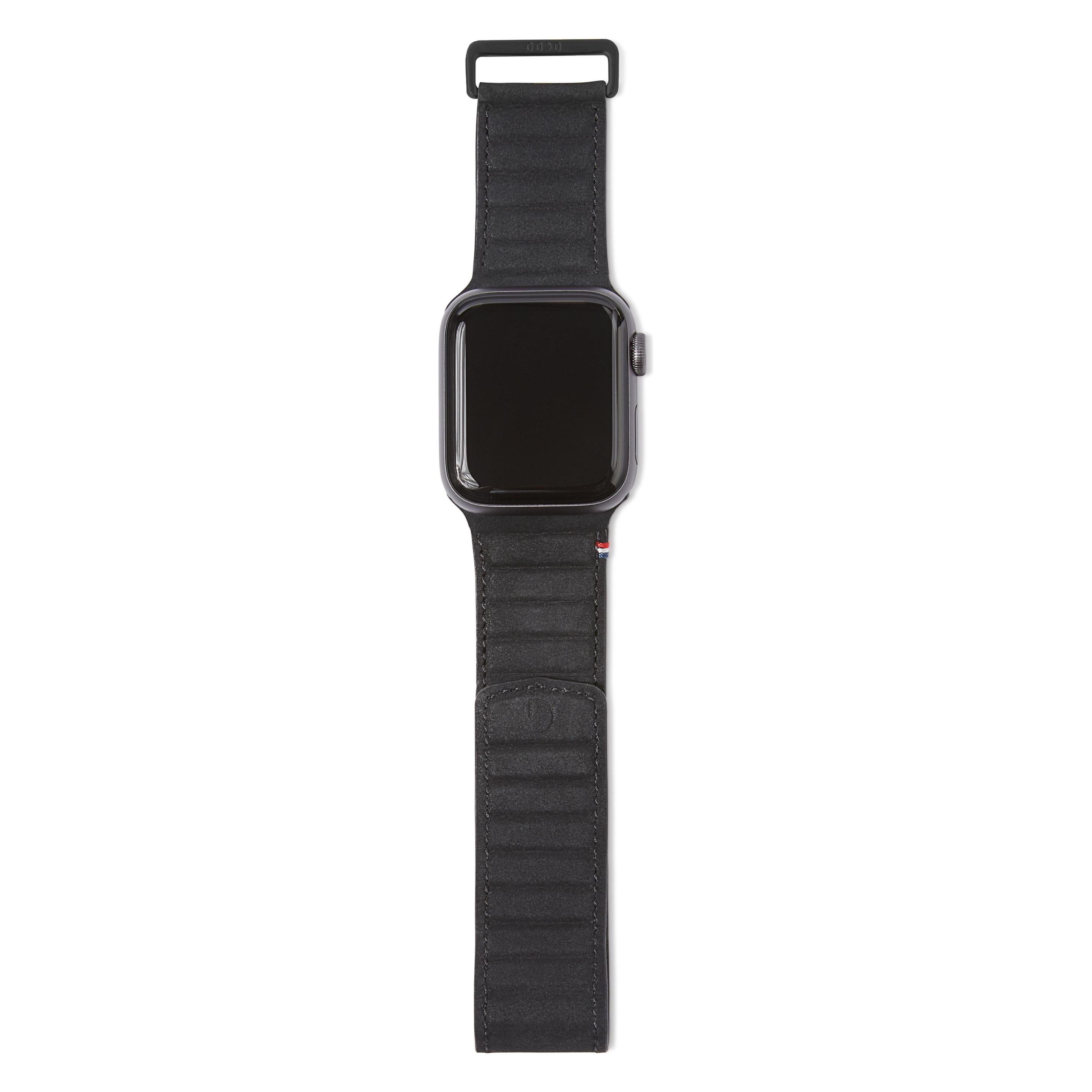 Decoded Traction Strap 38/40mm (38 mm, 40 mm, 41 mm, Handgefertiges Vollnarbenleder) (D9AWS40TS1BK)