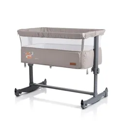 Cangaroo Beistellbett Always Together Schaukel Matratze, verstellbar, rutschfest beige