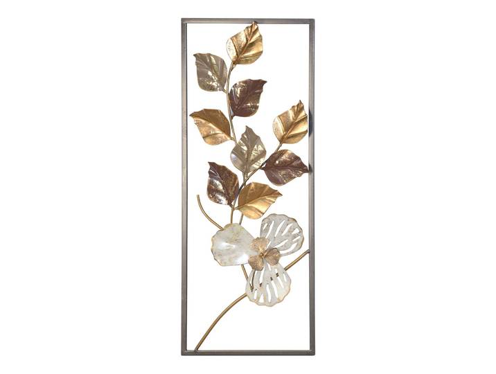 Wanddekoration Riesa Metall Gold 25 x 61 x 3cm