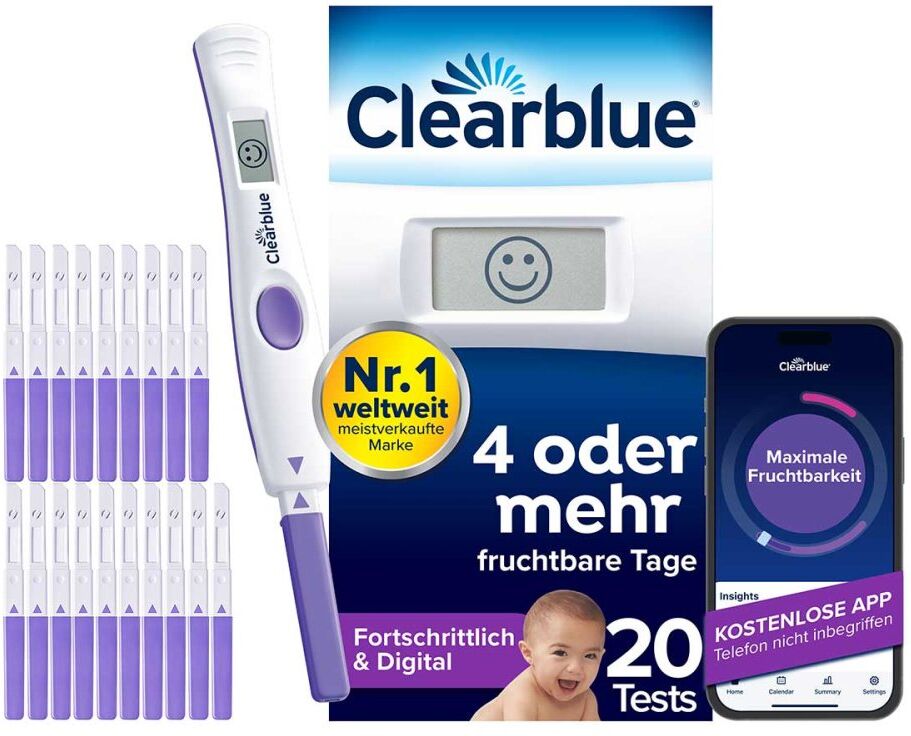 Clearblue Ovulationstest Fortschrittlich & Digital 20stk