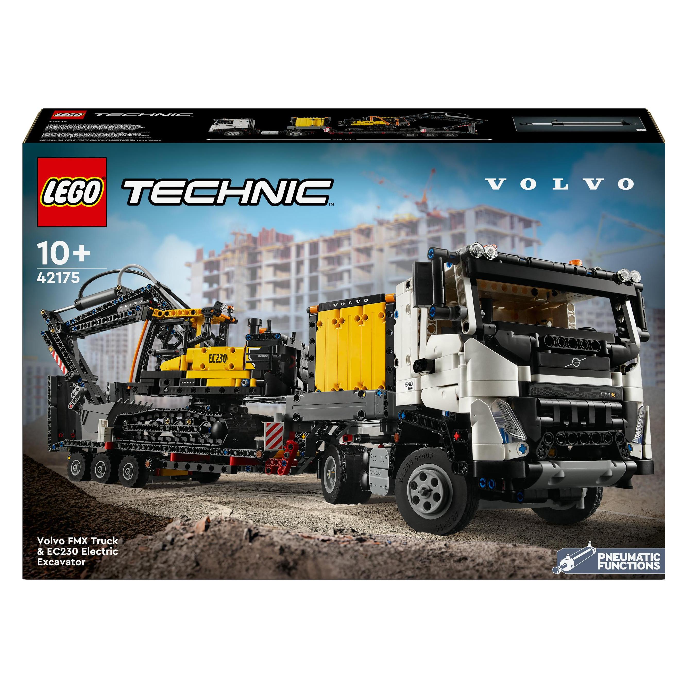 LEGO Volvo FMX LKW mit EC230 Electric Raupenbagger (LEGO Technic) (42175)