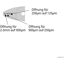 Fujikura, Zange, Glasfaser-Abisolierzange SS03 (154 mm)