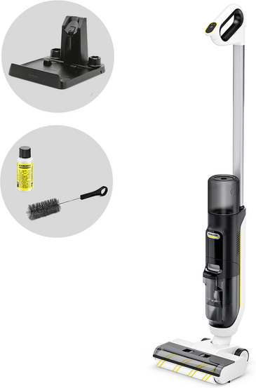 Karcher Kärcher FCV 3  Akku-Bodenreiniger  3-in-1: Wischen, Trocknen und Saugen