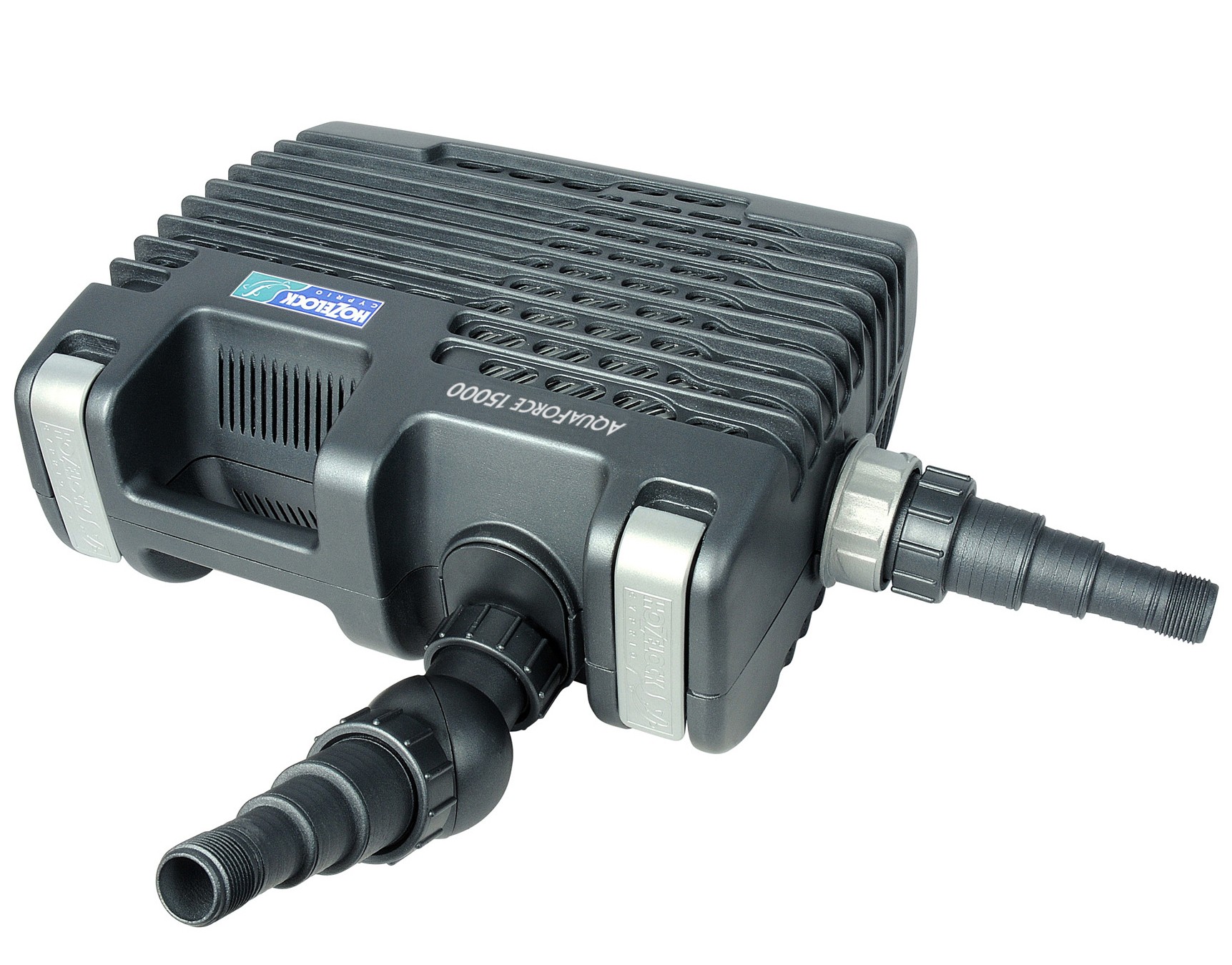Hozelock Aquaforce 15000, 180 W, 15000 l/h, Schwarz, Grau