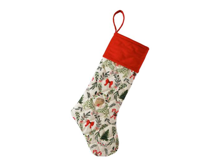 Chaussette de Noël décorative. - Blancheporte