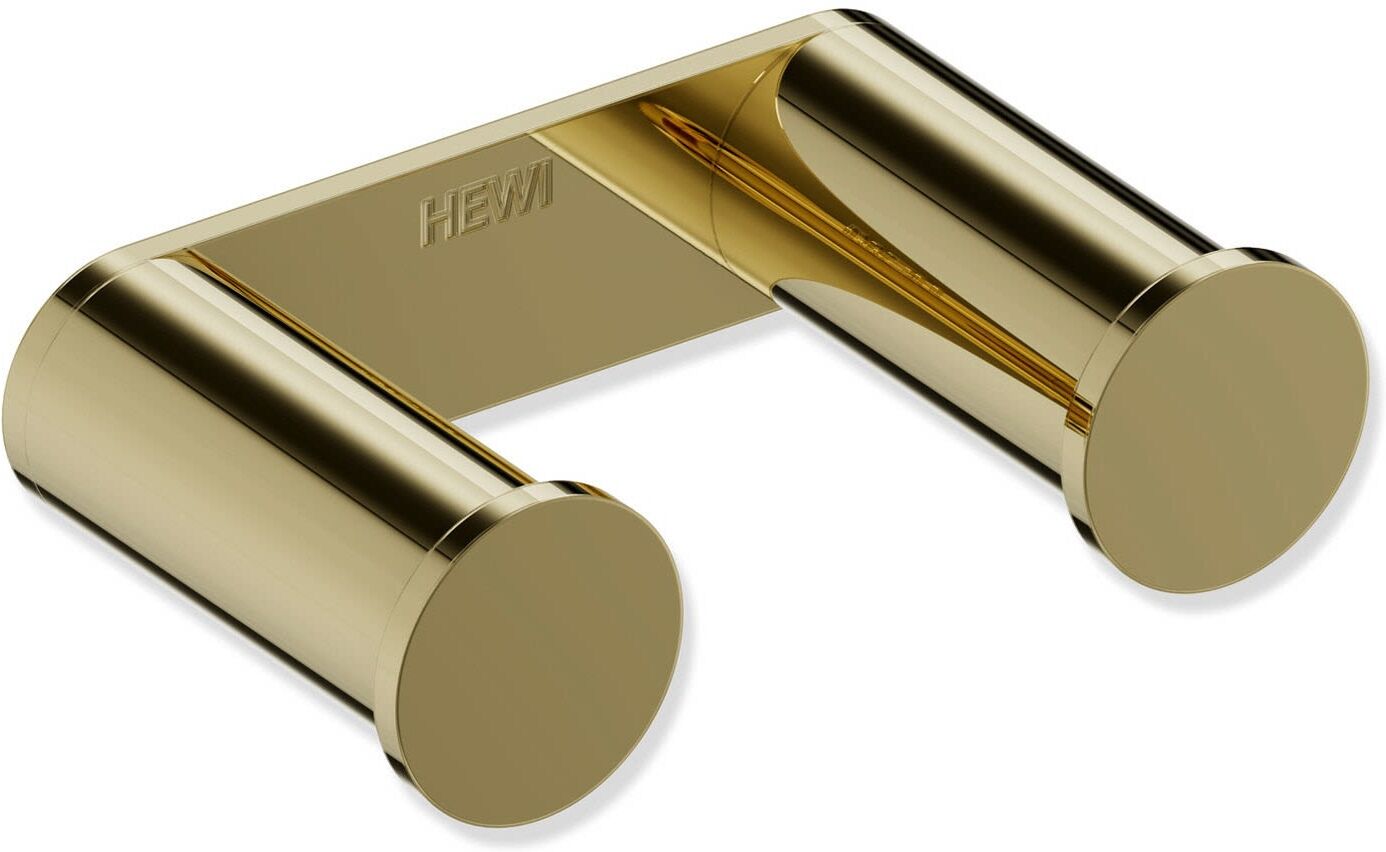 HEWI System 162 Doppelhaken, Accessoires, 162.90.03070 CK, messing glänzend