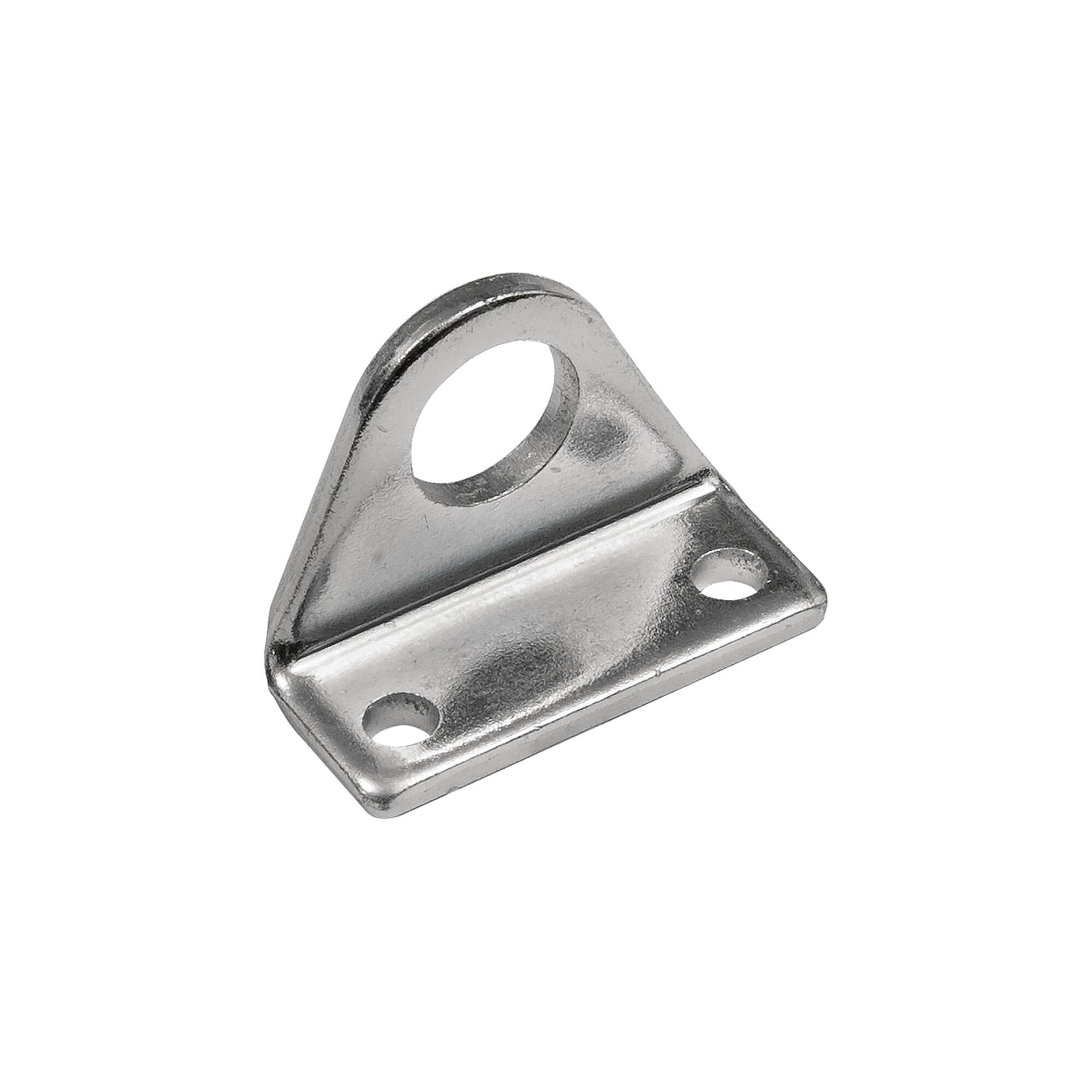 Riegler Fußbefestigung, ISO 6432, Kolben-Ã˜ 8-10, Stahl verzinkt, 1 Stück (453.106)