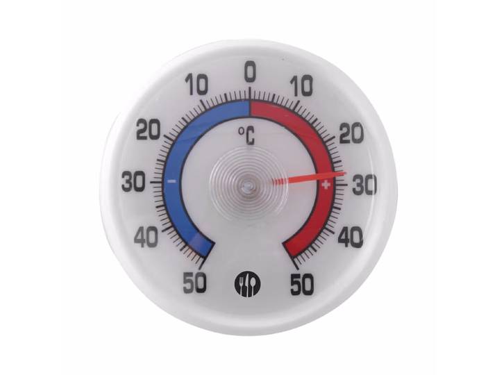 Hendi Thermometer für Kühlschrank – Gastro Küchengeräte Zubehör – weiss