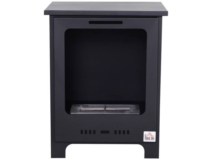 ETHANOL-KAMIN 0,9 L Bio-Ethanol-Brenner 3 Stdn. Brenndauer kein Rauch Metall