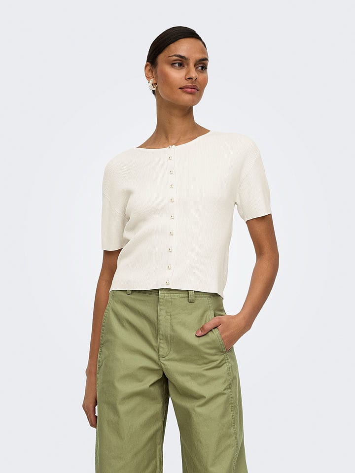 JDY Cardigan in Creme - M