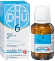 DHU-Arzneimittel GmbH & Co. KG BIOCHEMIE DHU 6 Kalium sulfuricum D 6 Tabletten 200 St 02580651