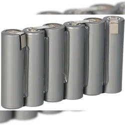 7,2V 2200mAh Akkupack Mignon Industrie-Akkus NiMH mit Lötfahne Akku