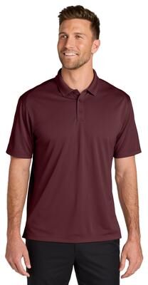 Port Authority K240 Wearever Performance Pique Polo Shirt in Burgundy size 6XL   Polyester