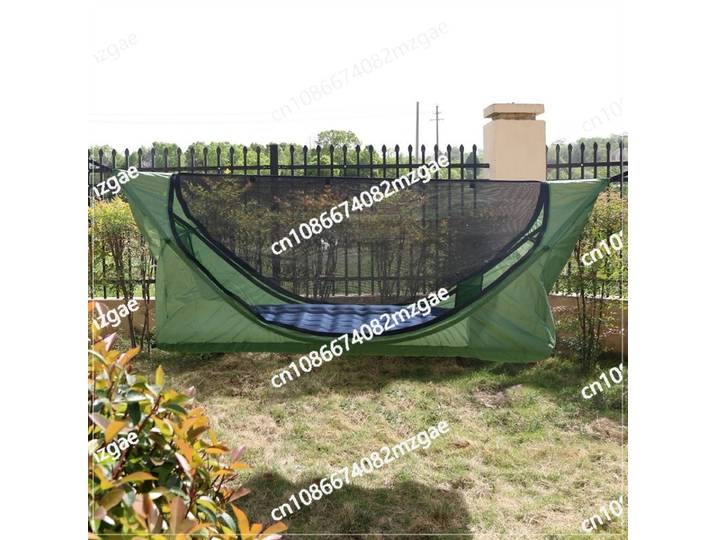 Hamac de jardin avec moustiquaire et auvent imperméable, nouveau design, pour fitness en extérieur et intérieur, camping en plein air