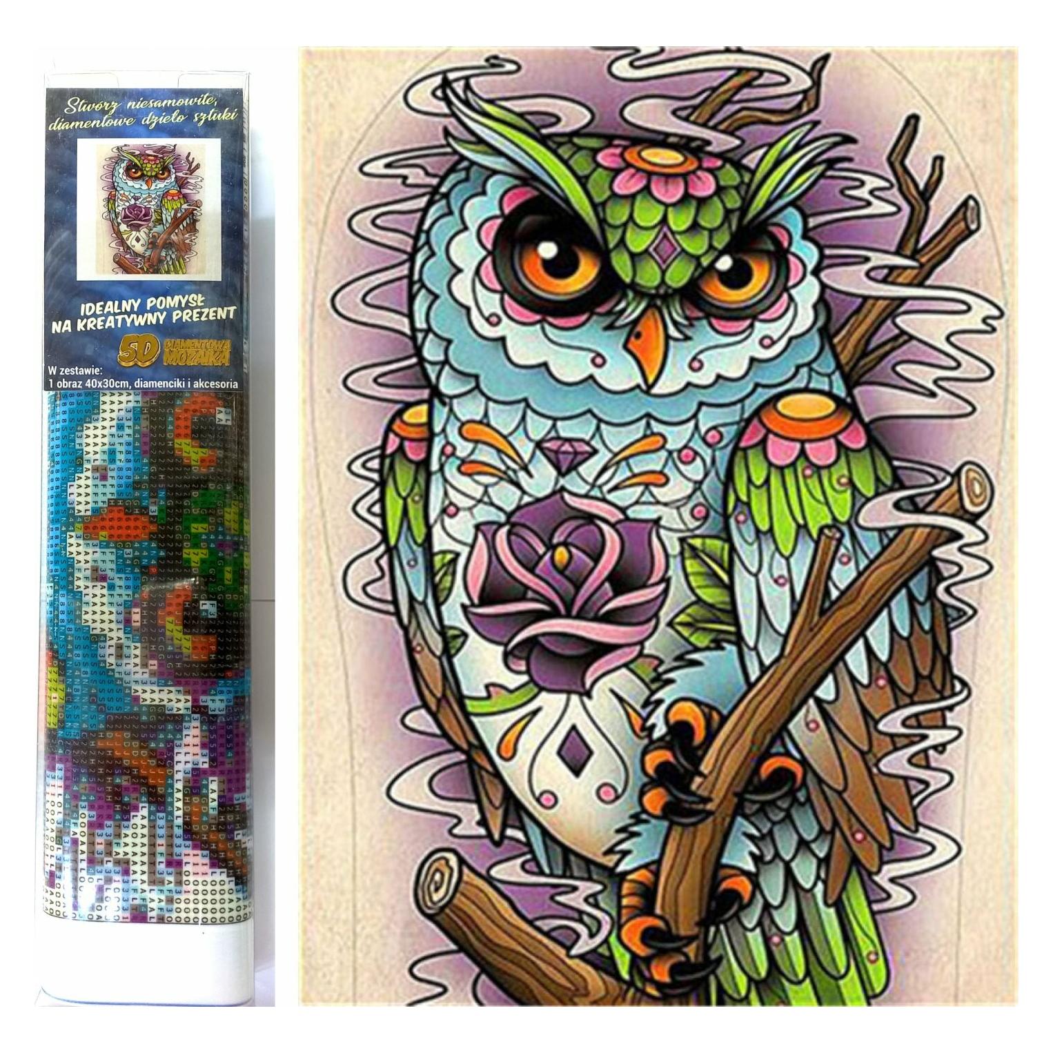 Norimpex Diamant Malerei Wise Owl 30x40cm (55135116)