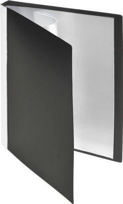 FolderSys PP-Sichtbuch, für DIN A5, 20 Sichthüllen, schwarz