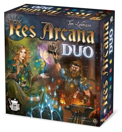 Asmodee Res Arcana Duo bordspel voor 2 spelers Italiaanse uitgave