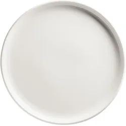 6x Mäser Speiseteller Taya flach26cm ws, Teller, Weiss