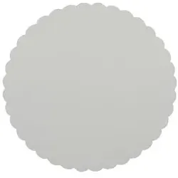 Papstar ABC Pak 500 Tortenunterlagen, Pappe [rc] rund Ø 18 cm weiss (95359, 5x100 Stück)
