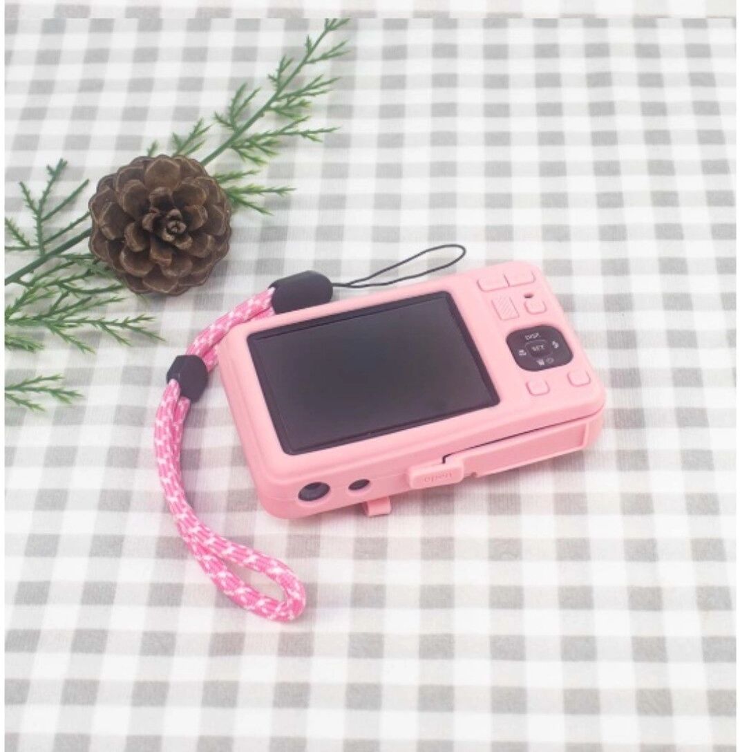INF Silikon-Schutzhülle, kompatibel mit Kodak PIXPRO FZ55 – stoßfestes, staubdichtes Kameracover Rosa